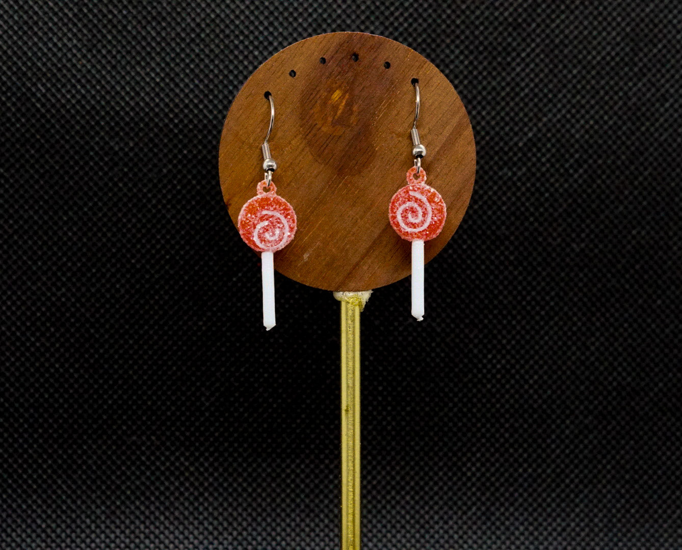 Lollipop Glitter Earrings