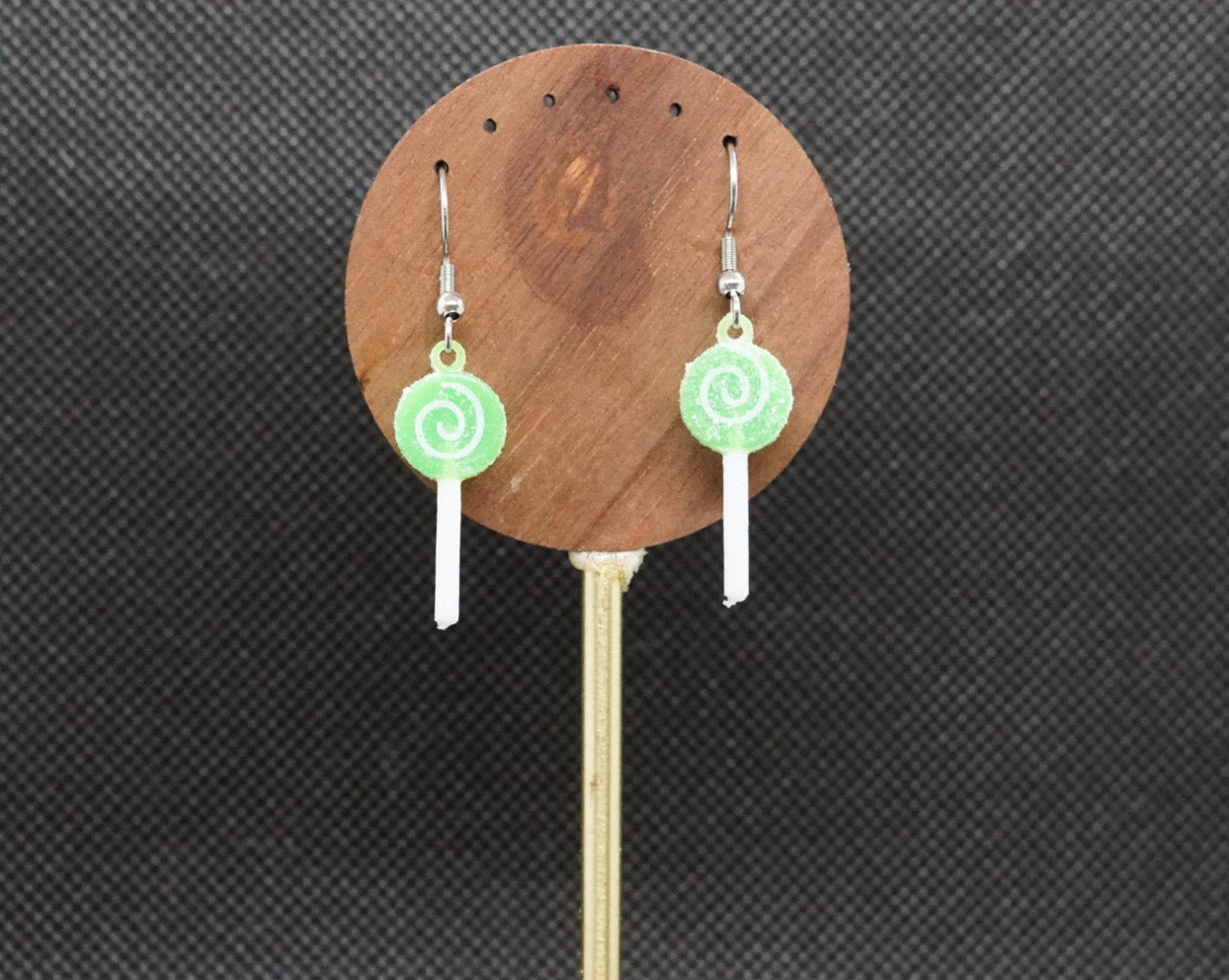 Lollipop Glitter Earrings