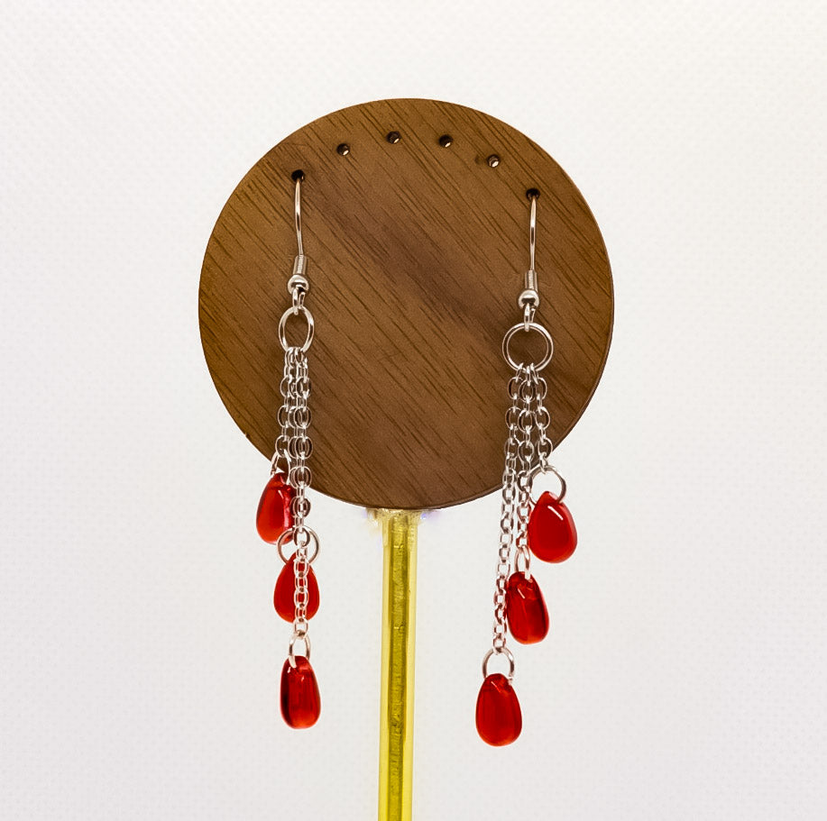 Halloween Beaded Earrings