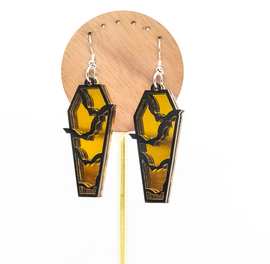 Coffin Earrings
