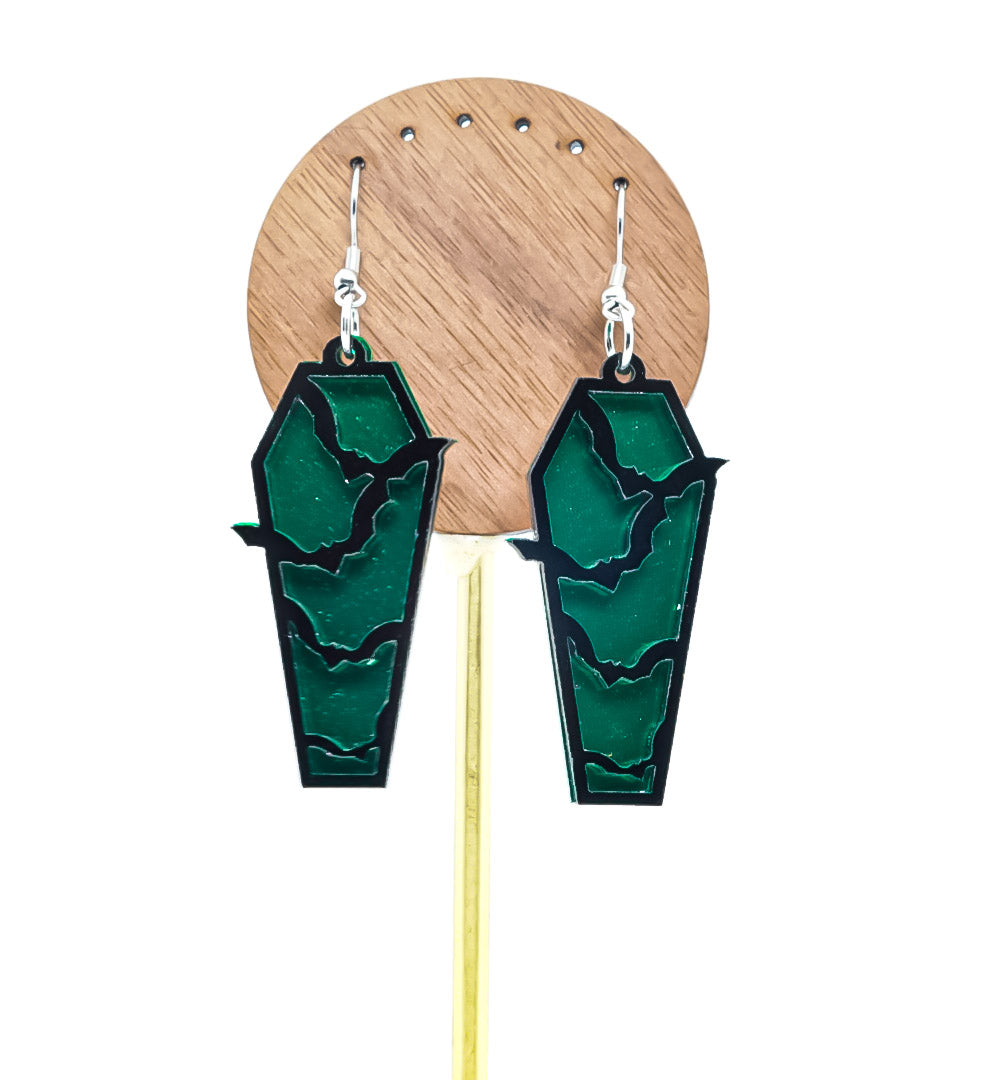 Coffin Earrings