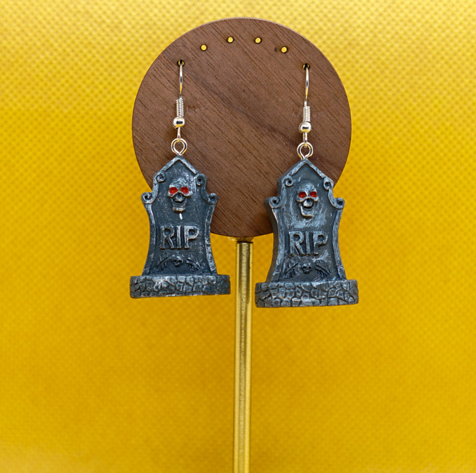 Tombstone Earrings