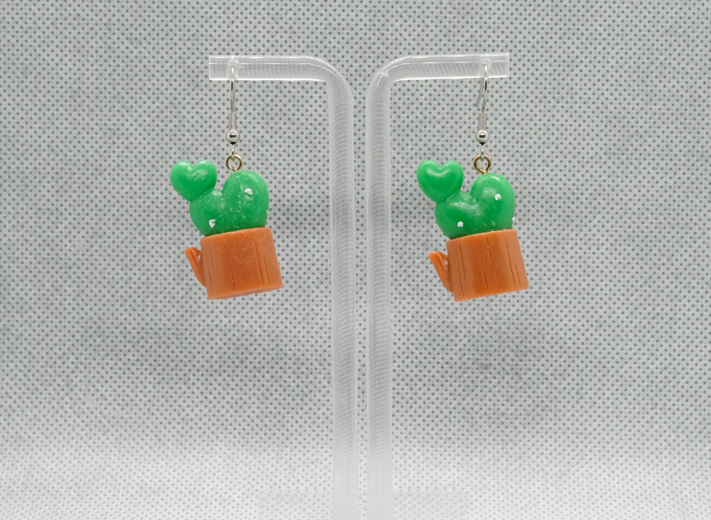 Teapot Succulent Earrings