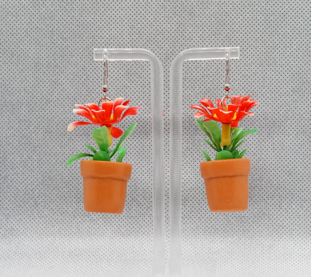Potted Daisy Earrings