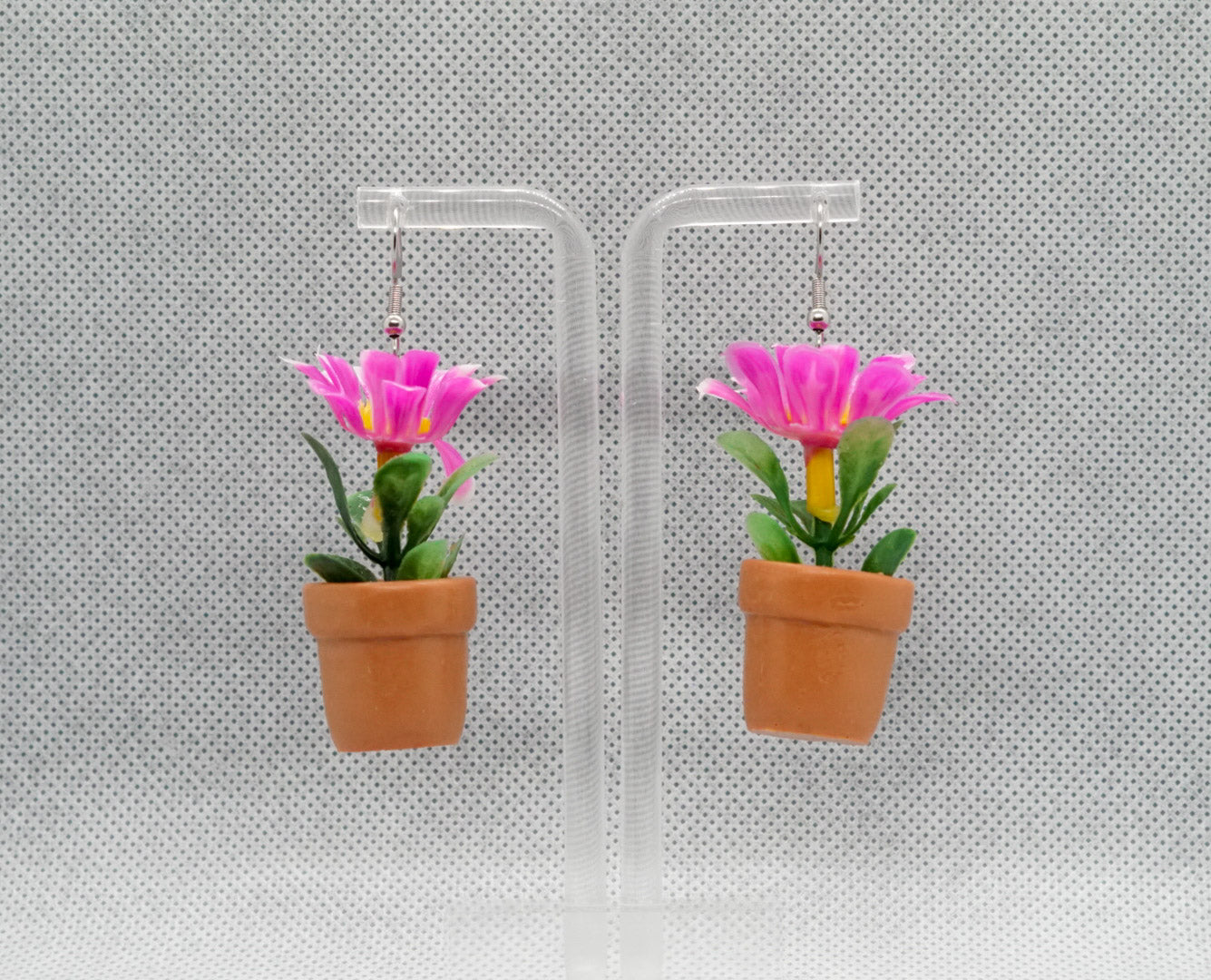 Potted Daisy Earrings