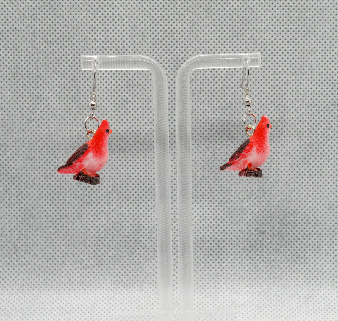 Mini Bird Earrings