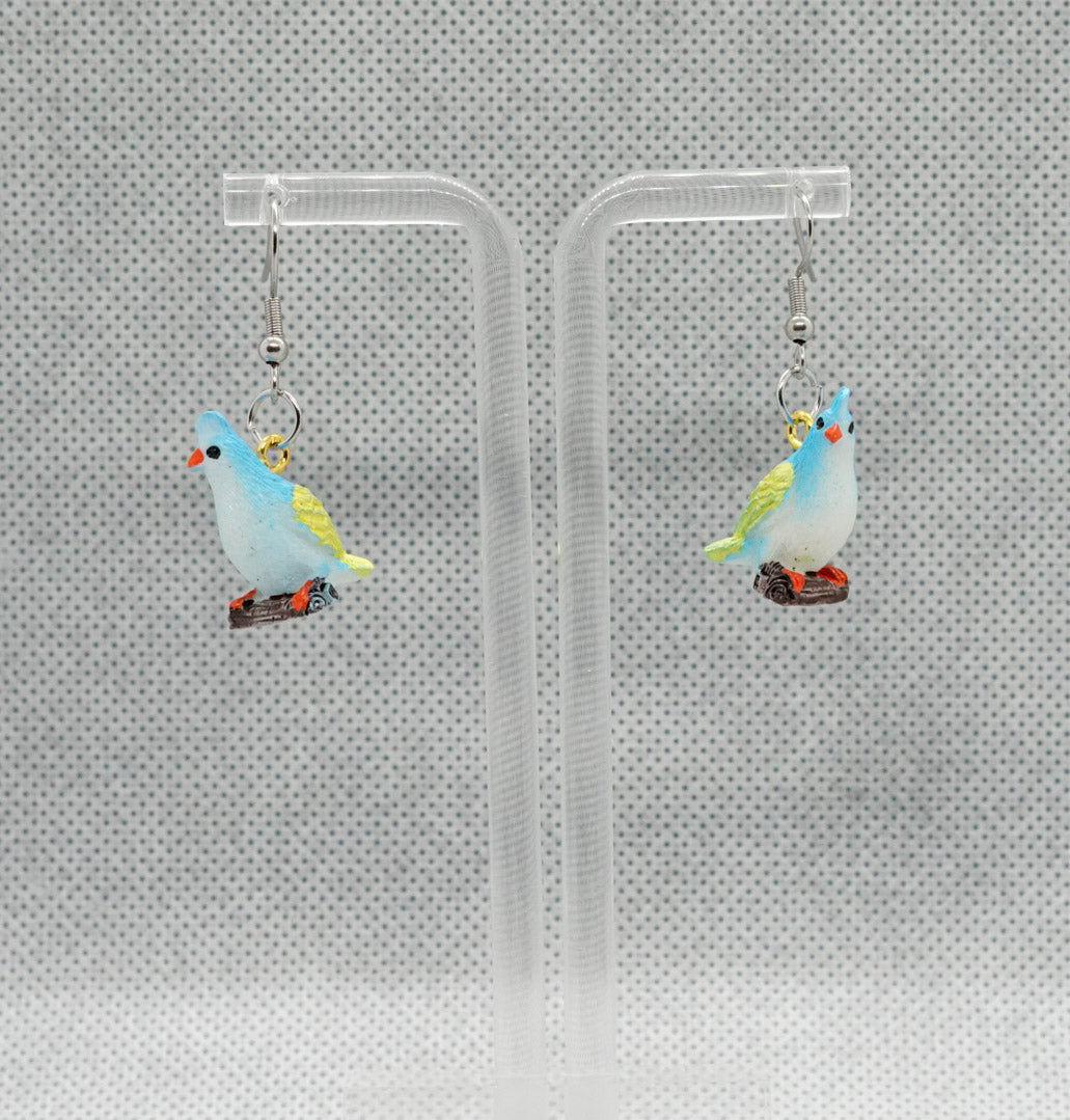 Mini Bird Earrings