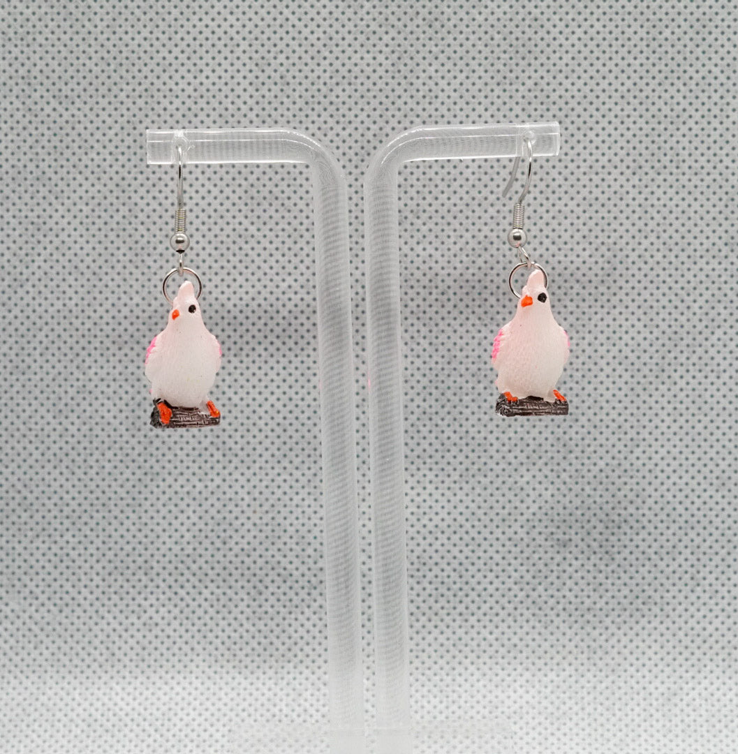 Mini Bird Earrings
