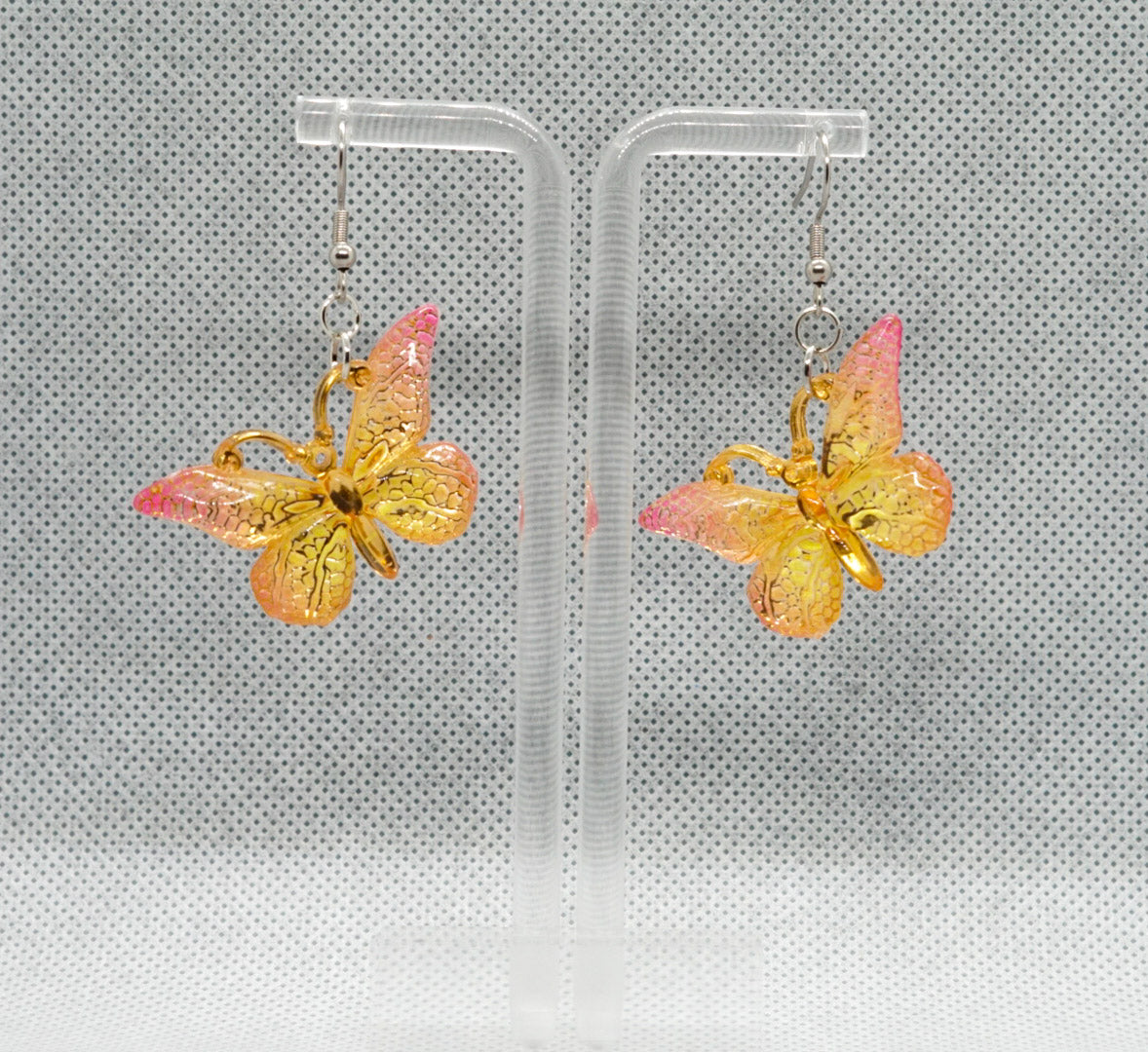 Butterfly Pendant Earrings