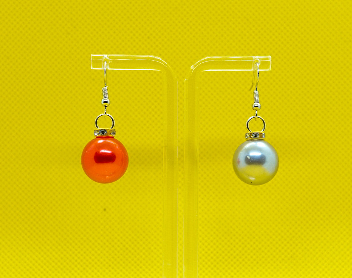 Mini Bauble Ornament Earrings