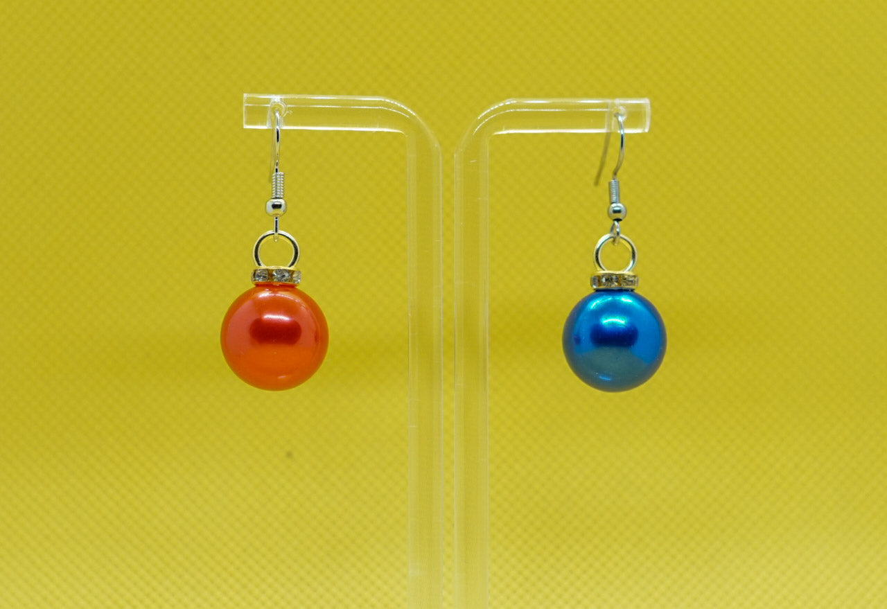 Mini Bauble Ornament Earrings