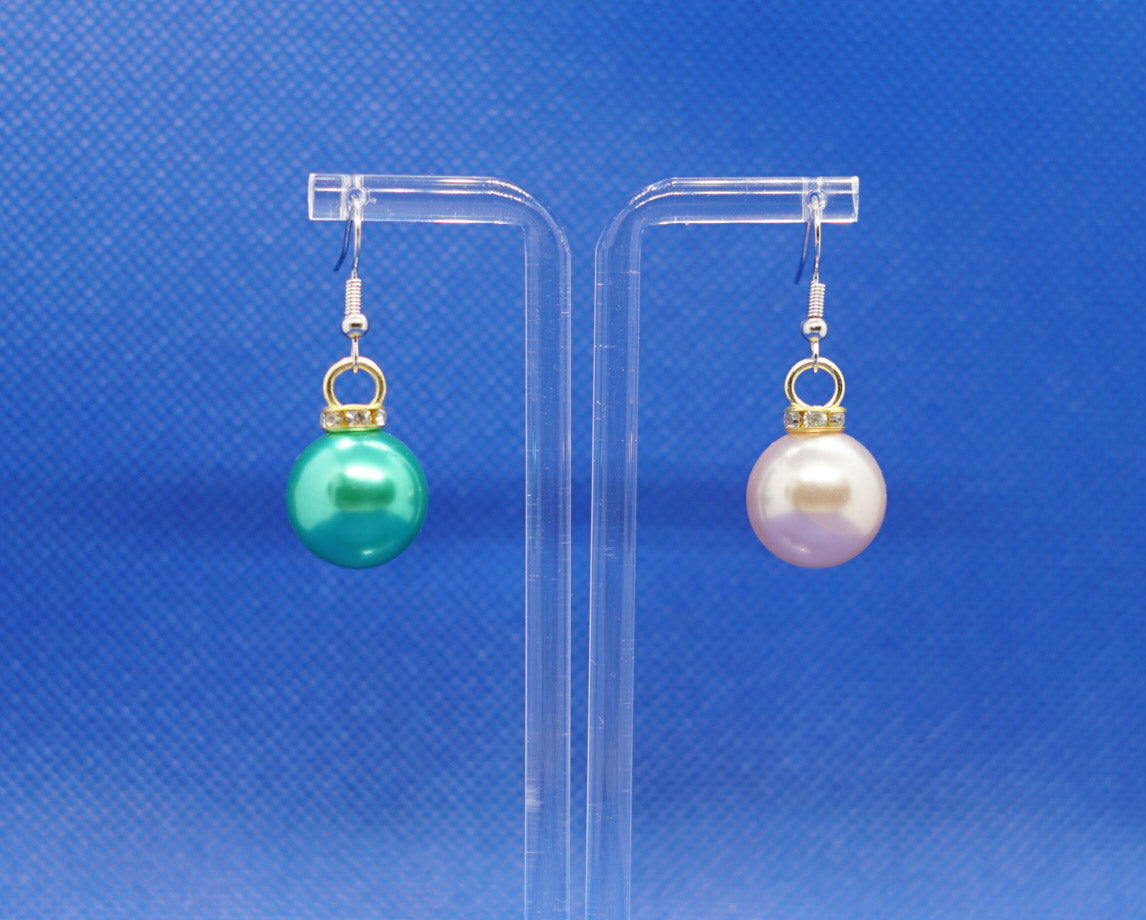 Mini Bauble Ornament Earrings