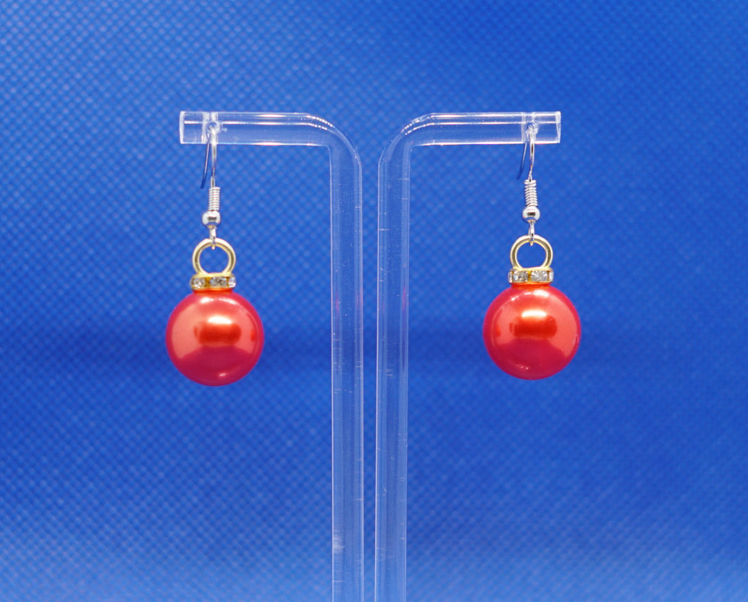 Mini Bauble Ornament Earrings