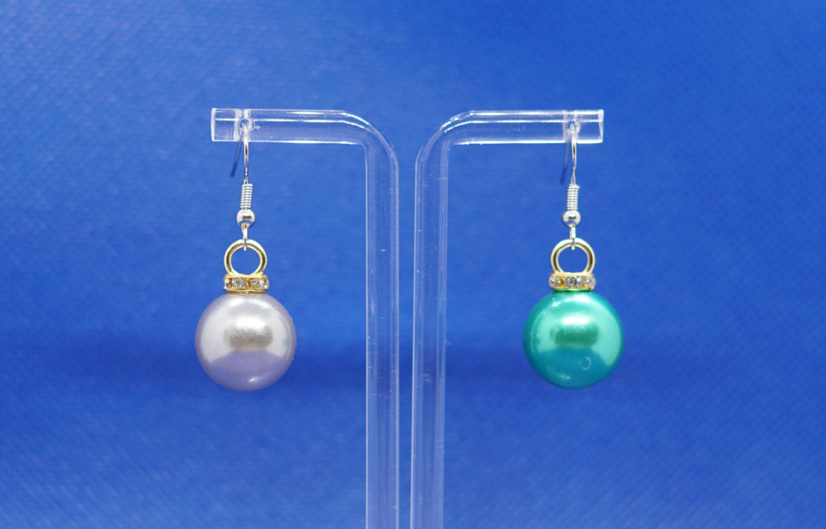 Mini Bauble Ornament Earrings