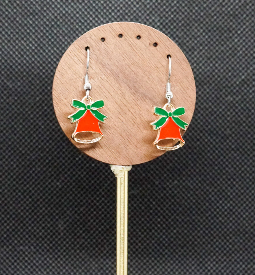 Silver Bells Charm Earrings